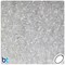 BeadTin Crystal Transparent 9mm Oat Plastic Craft Beads (500pcs)